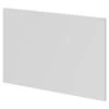 White Acrylic B Shaped End Bath Panel -Luxury Bath Shop bayou white acrylic b shaped end bath panel right 22390.1652444662