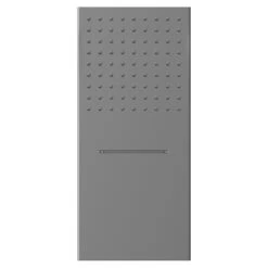 Blade Polished Chrome 200mm Rain And Waterfall Effect Fixed Shower Head -Luxury Bath Shop blade polished chrome 200mm rain and waterfall effect fixe top 57903.1682600099