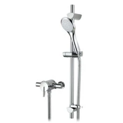 Bristan Sonique 2 Thermostatic Surface Mounted Shower With Adjustable Riser (Chrome) - SOQ2SHXARC