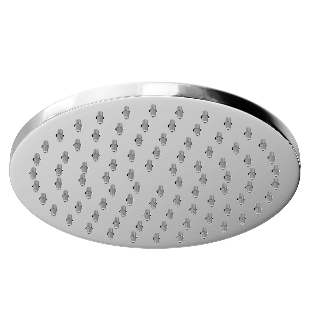 Circo Polished Chrome 200mm Round Fixed Shower Head 5 Circo Polished Chrome 200mm Round Fixed Shower Head - Image 3