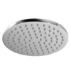 Circo Polished Chrome 200mm Round Fixed Shower Head -Luxury Bath Shop circo polished chrome 200mm round fixed shower head right 39378.1652443992