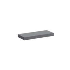 City Gloss Grey 30cm Floating Bathroom Shelf