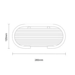 Clasico Polished Chrome Wall Mounted Oval Basket -Luxury Bath Shop clasico polished chrome wall mounted oval basket line top 75966.1652444459