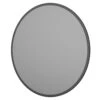 Colore Gunmetal Grey 591mm Round Mirror -Luxury Bath Shop colore gunmetal grey 591mm round mirror right 01440.1658132917