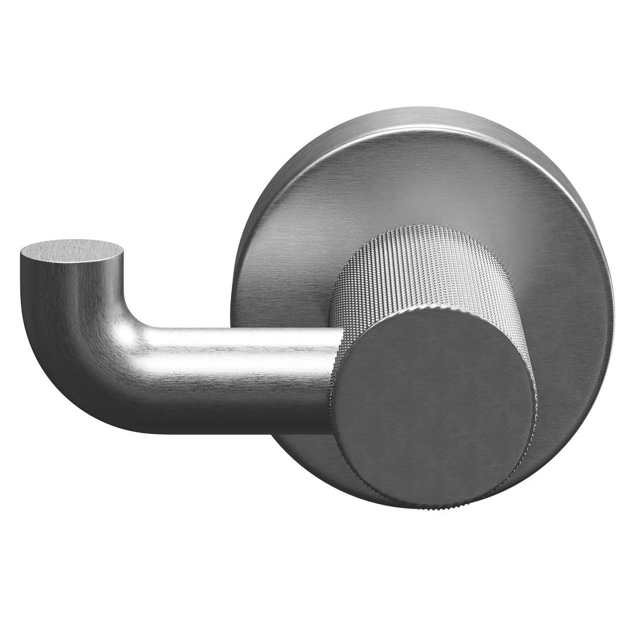 Colore Gunmetal Grey Industrial Style Wall Mounted Robe Hook 4 Colore Gunmetal Grey Industrial Style Wall Mounted Robe Hook - Image 2