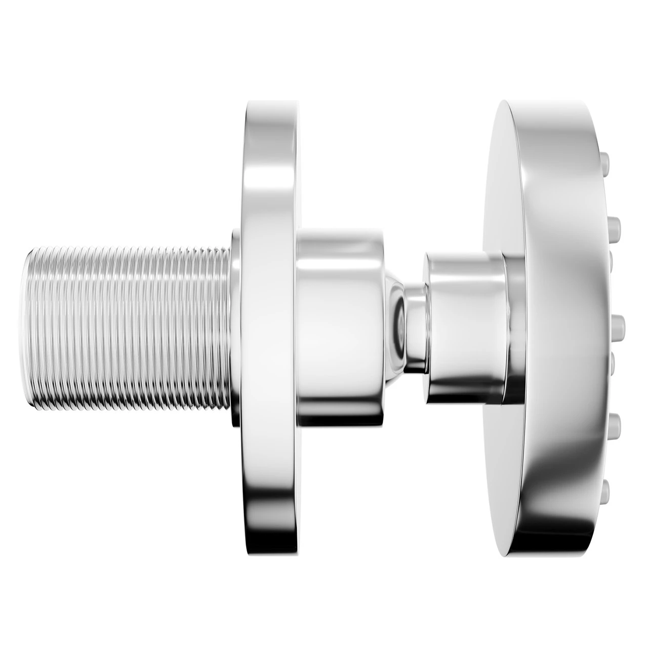 Deluxe Polished Chrome Round Body Shower Jet 6 Deluxe Polished Chrome Round Body Shower Jet - Image 4