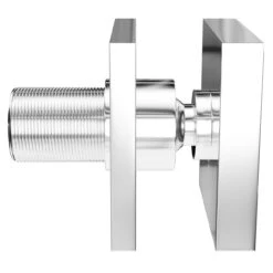 Deluxe Polished Chrome Square Body Shower Jet -Luxury Bath Shop deluxe polished chrome square body shower jet side 91960.1652444554