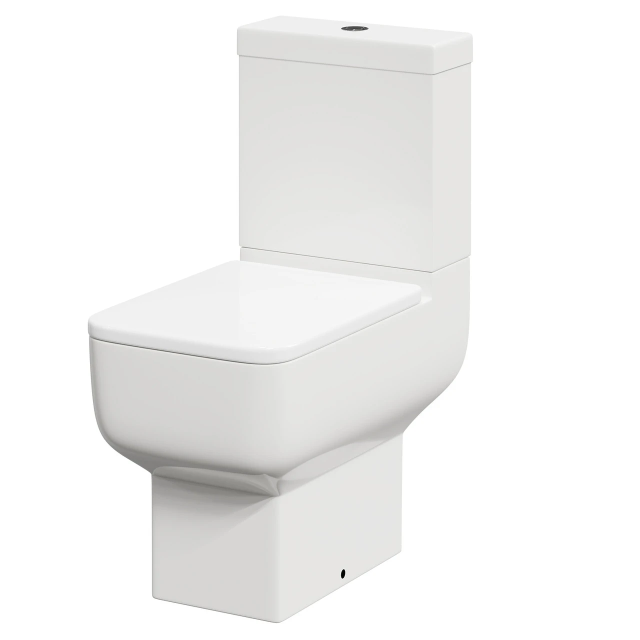 Denton 1700mm Slim Edge Straight Single Ended Bathroom Suite Including Deep Blue Vanity Unit With Polished Chrome Handles 6 Denton 1700mm Slim Edge Straight Single Ended Bathroom Suite Including Deep Blue Vanity Unit With Polished Chrome Handles - Image 4