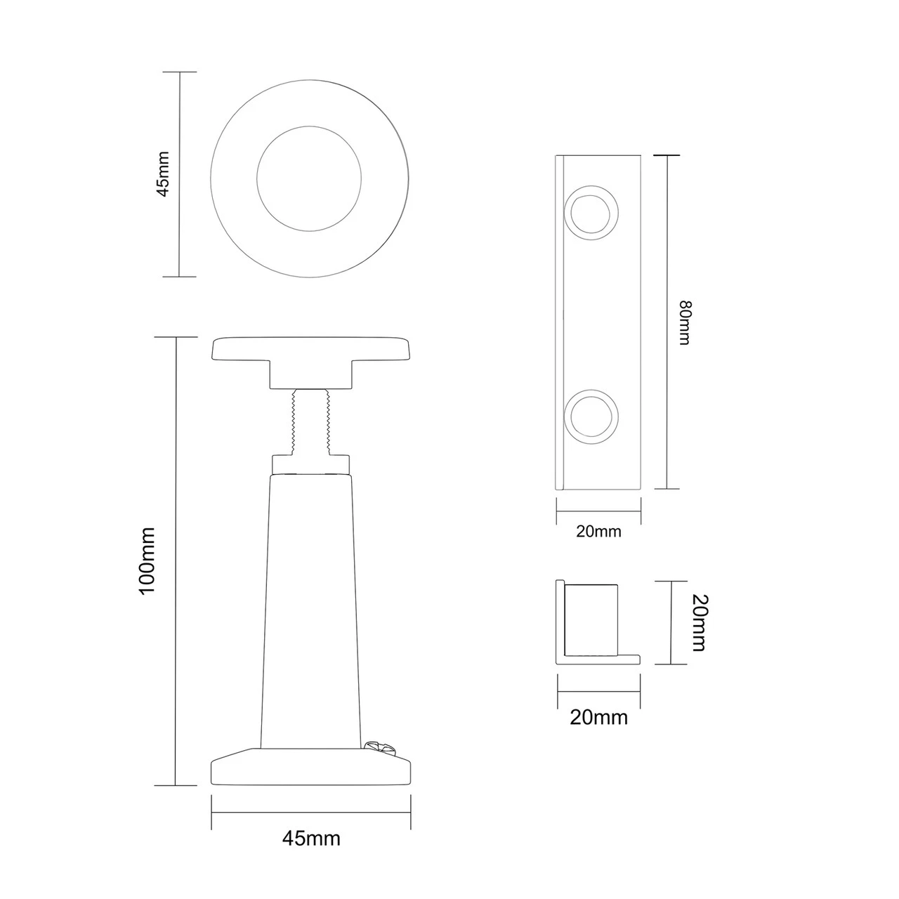 Easy Plumb Panel Pack For White 700mm - 900mm Offset And Quadrant Shower Trays - Image 3