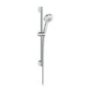 Hansgrohe Crometta 100 Multi Shower Rail Set (Chrome) - 26650400 -Luxury Bath Shop hansgrohe crometta 100 multi shower rail set chrome 26650400 1