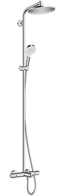 Hansgrohe Crometta S 240 Showerpipe Bath Shower Mixer - 27320000