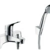Hansgrohe Focus Single Lever Low Pressure Deck Mounted Bath Shower Mixer - 31521000 -Luxury Bath Shop hansgrohe focus single lever low pressure deck mounted bath shower mixer 31521000 1