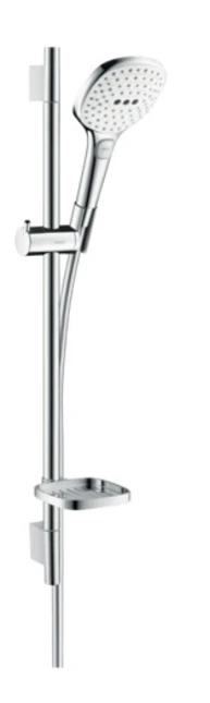 Hansgrohe Raindance Sel.E 120 U's Puro 65 White/Chrome Shower Kit - 26620400