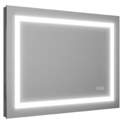 Hera 800mm X 600mm Bluetooth Mirror -Luxury Bath Shop hera 800mm x 600mm bluetooth mirror left 45269.1652444299
