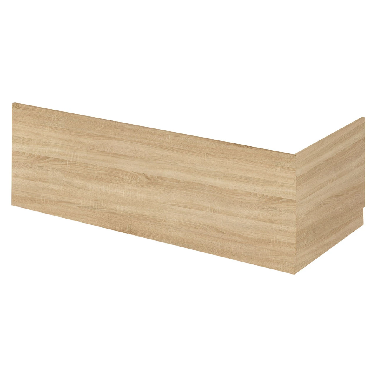Hudson Reed Natural Oak 750mm Bath End Panel With Plinth - OFF371 6 Hudson Reed Natural Oak 750mm Bath End Panel With Plinth - OFF371 - Image 4