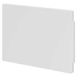 White 700mm Acrylic End Bath Panel