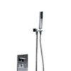 Inta Mio Thermostatic Concealed Shower (Dual Outlet) With Overhead Soak & Rinse Station - Mi80017cp -Luxury Bath Shop inta mio thermostatic concealed shower dual outlet with overhead soak rinse station mi80017cp