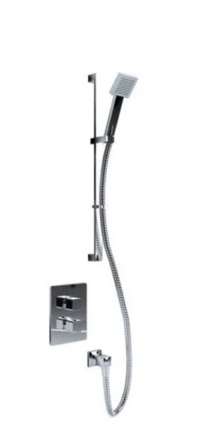 Inta Mio Thermostatic Concealed Shower With Flexible Slide Rail Kit - Mi40014cp