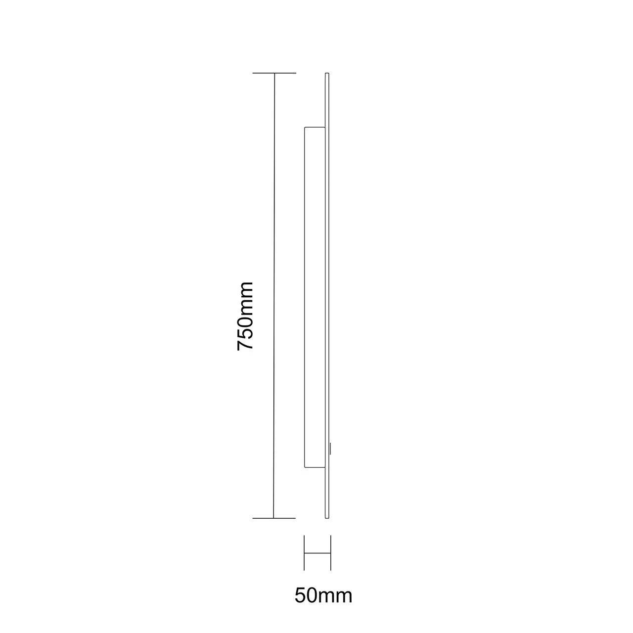 Laverna 1400mm X 750mm Illuminated Dimmable LED Mirror With Demister - Image 5