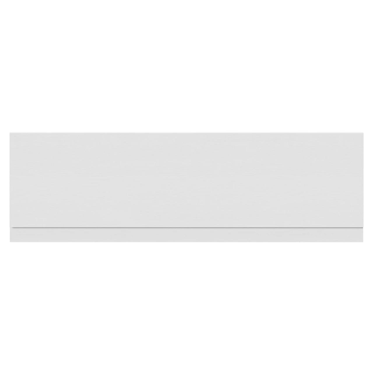 White Ash MDF 1800mm Front Bath Panel With Plinth - Image 2