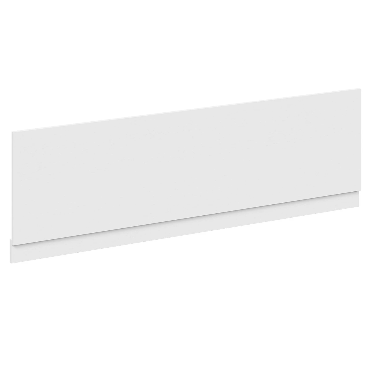 White Ash MDF 1800mm Front Bath Panel With Plinth - Image 3
