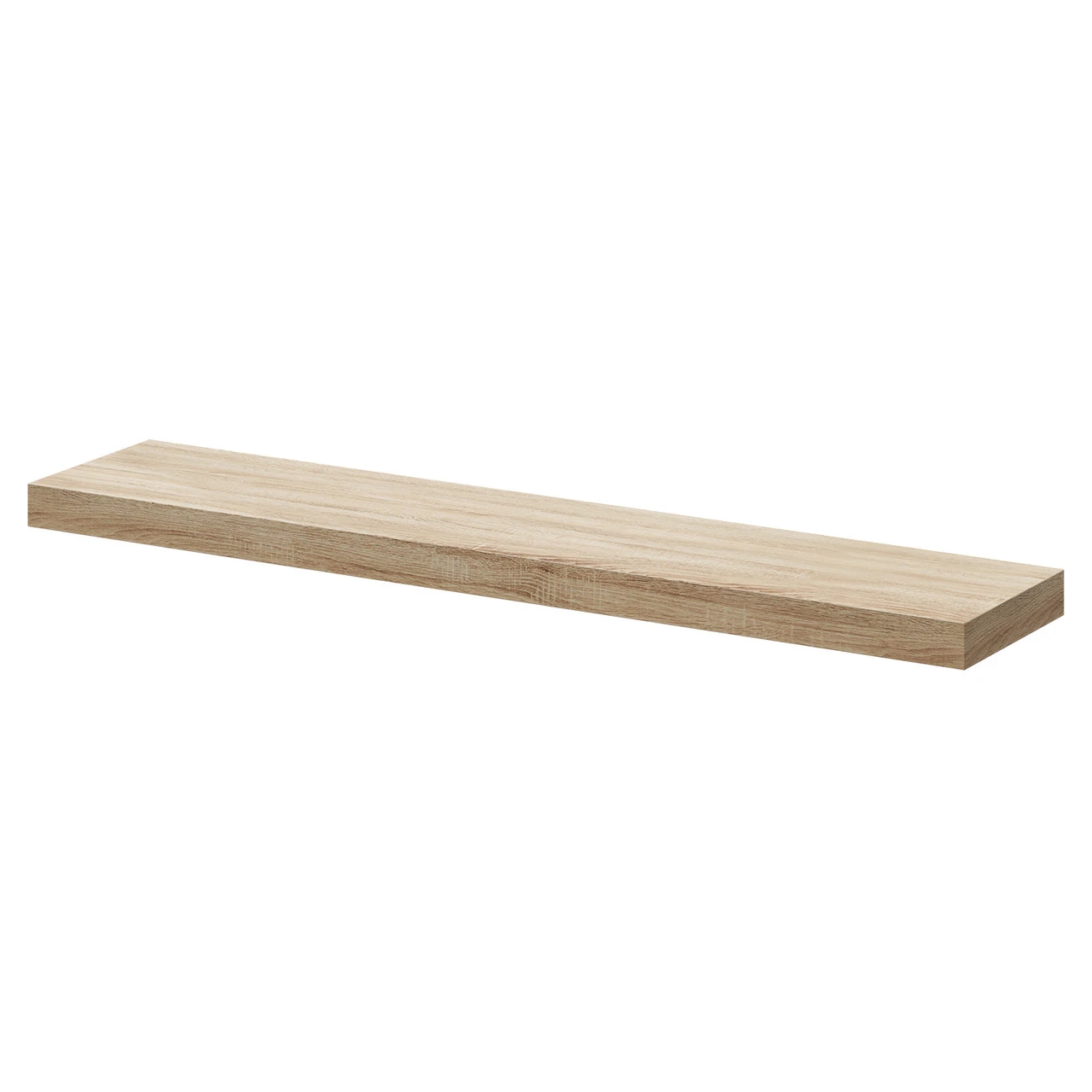 Napoli Bordalino Oak 60cm Floating Bathroom Shelf 3 Napoli Bordalino Oak 60cm Floating Bathroom Shelf