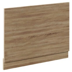 Bordalino Oak MDF 700mm End Bath Panel With Plinth -Luxury Bath Shop napoli bordalino oak mdf 700mm end bath panel with plinth left 03103.1673967064