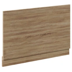 Bordalino Oak MDF 800mm End Bath Panel With Plinth -Luxury Bath Shop napoli bordalino oak mdf 800mm end bath panel with plinth left 74139.1673967065