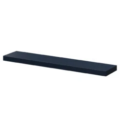 Napoli Deep Blue 60cm Floating Bathroom Shelf