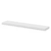 Napoli Gloss White 60cm Floating Bathroom Shelf