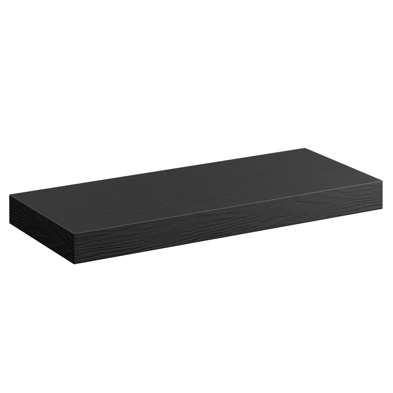 Napoli Nero Oak 30cm Floating Bathroom Shelf 5 Napoli Nero Oak 30cm Floating Bathroom Shelf - Image 3
