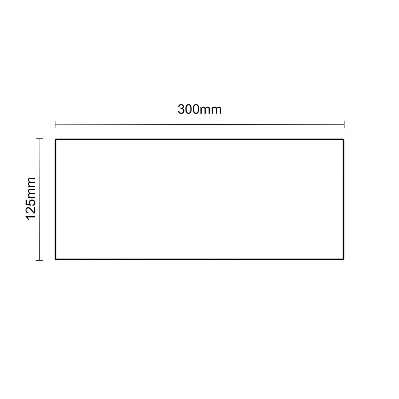 Napoli Nero Oak 30cm Floating Bathroom Shelf 7 Napoli Nero Oak 30cm Floating Bathroom Shelf - Image 5