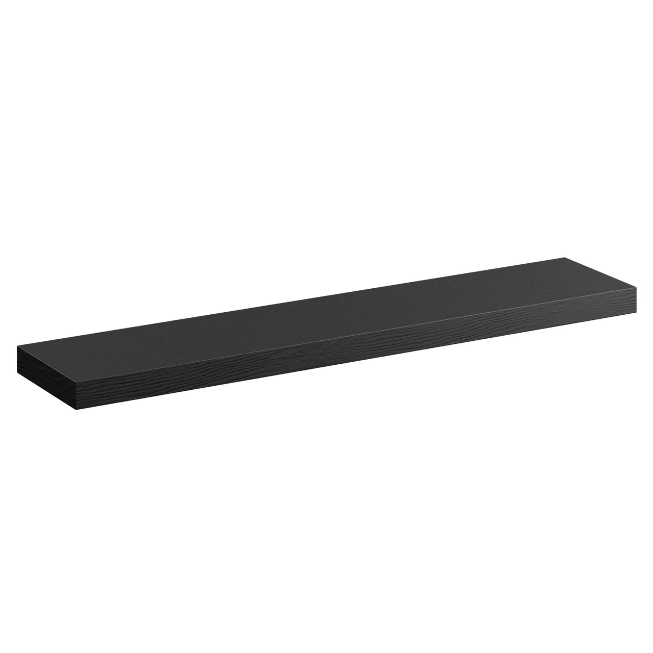 Napoli Nero Oak 60cm Floating Bathroom Shelf 5 Napoli Nero Oak 60cm Floating Bathroom Shelf - Image 3