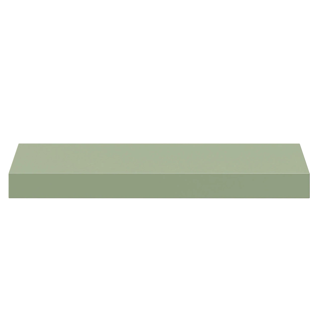 Napoli Olive Green 30cm Floating Bathroom Shelf 4 Napoli Olive Green 30cm Floating Bathroom Shelf - Image 2