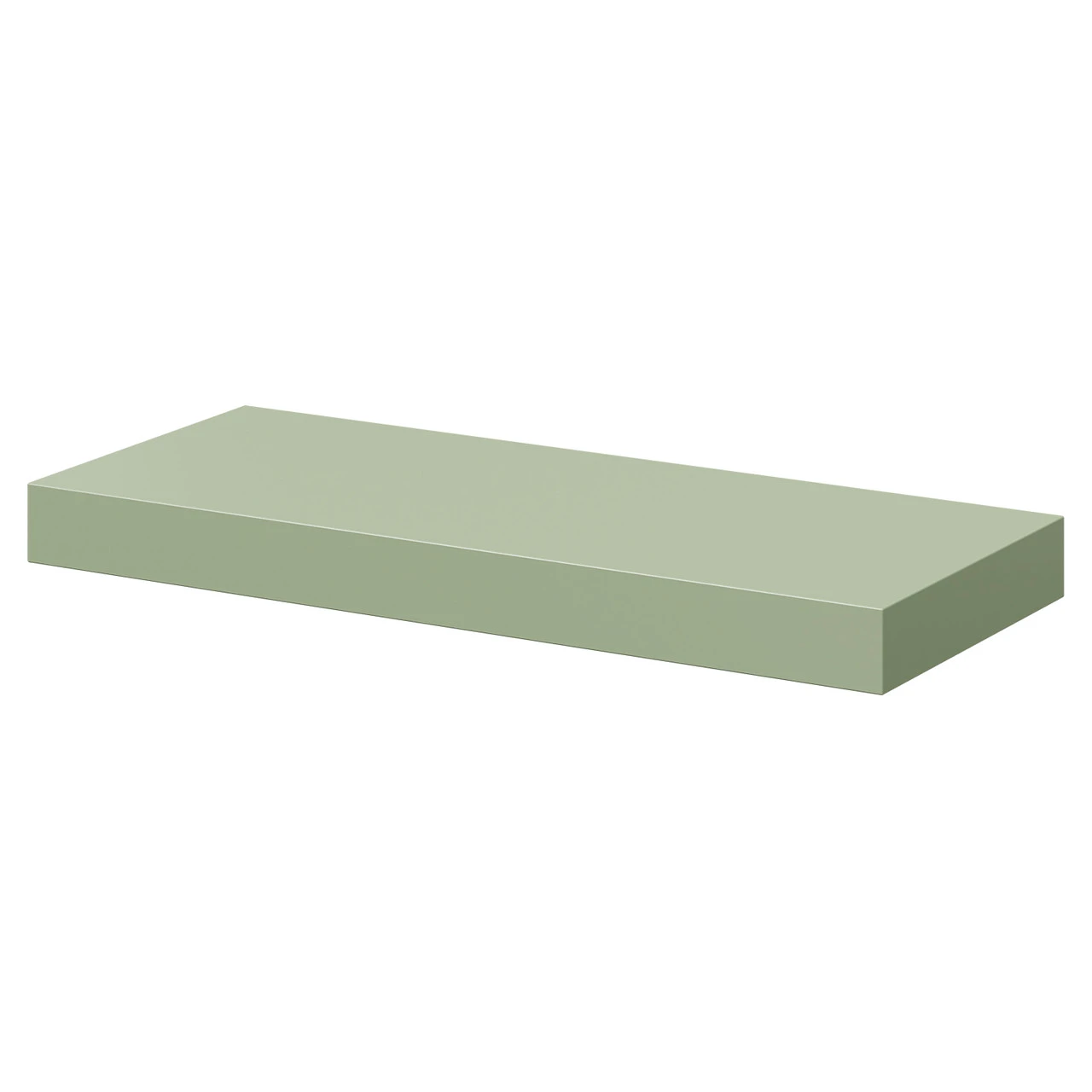 Napoli Olive Green 30cm Floating Bathroom Shelf 3 Napoli Olive Green 30cm Floating Bathroom Shelf