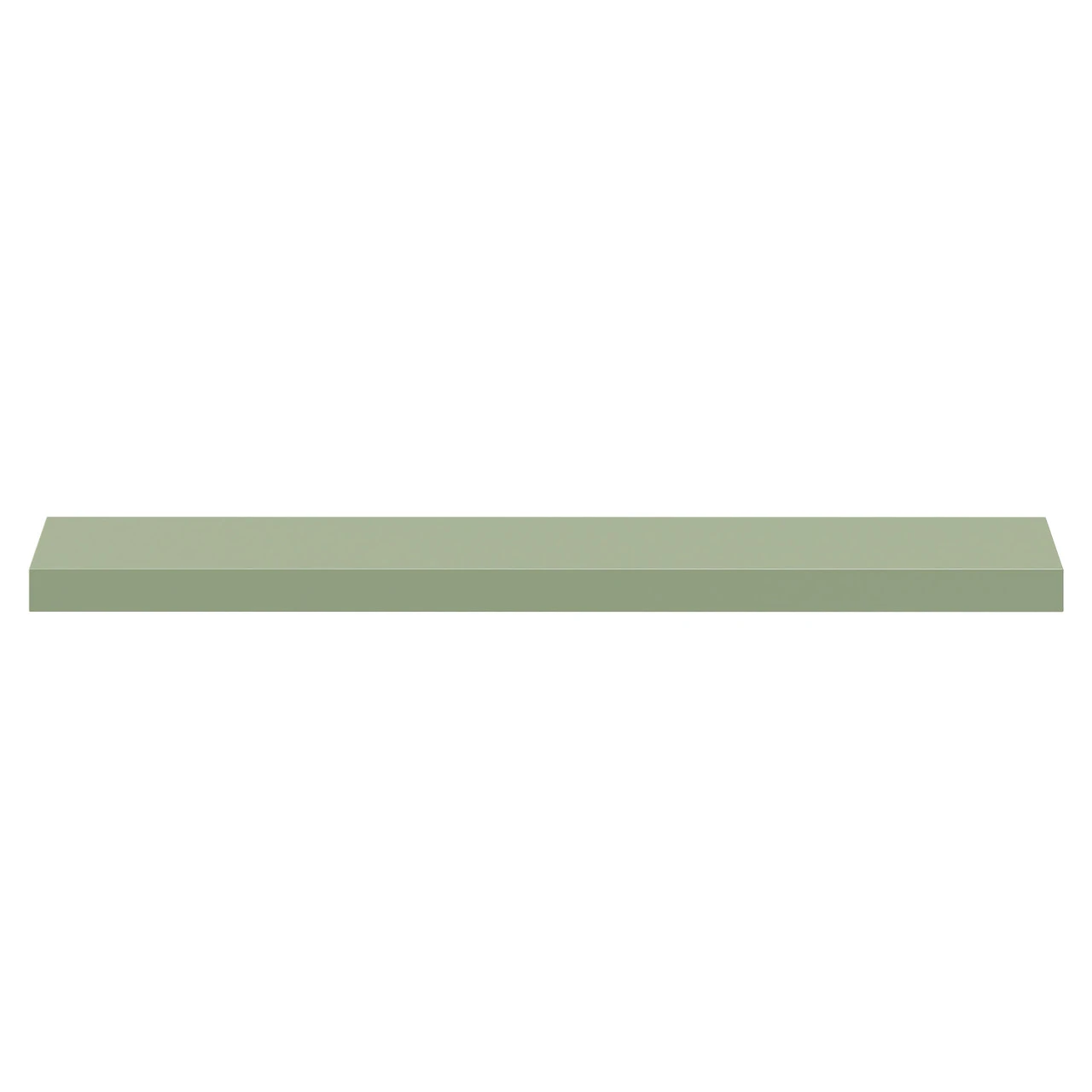 Napoli Olive Green 60cm Floating Bathroom Shelf 4 Napoli Olive Green 60cm Floating Bathroom Shelf - Image 2