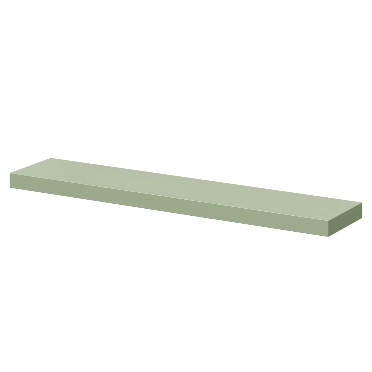 Napoli Olive Green 60cm Floating Bathroom Shelf 3 Napoli Olive Green 60cm Floating Bathroom Shelf