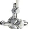 Nuie Traditional Twin Exposed Thermo Valve - A3099e -Luxury Bath Shop nuie traditional twin exposed thermo valve a3099e