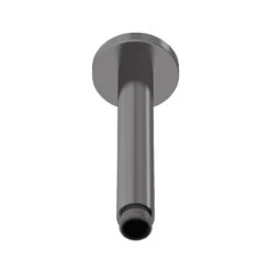 Nuie Brushed Gunmetal Round Ceiling Arm 150mm - ARM715