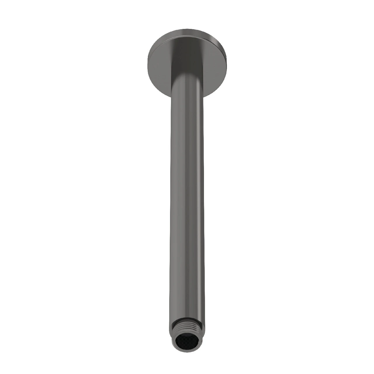 Nuie Brushed Gunmetal Round Ceiling Arm 300mm - ARM716 3 Nuie Brushed Gunmetal Round Ceiling Arm 300mm - ARM716