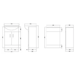 Nuie Madison Gloss White 1050mm Vanity Unit Toilet Suite - FMD001 9 Nuie Madison Gloss White 1050mm Vanity Unit Toilet Suite - FMD001 -Luxury Bath Shop nuie madison gloss white 1050mm vanity unit toilet suite fmd001 four 33225.1652443232