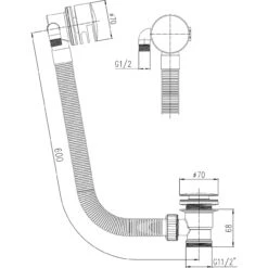 Nuie Round Slimline Freeflow Bath Filler - E316 5 Nuie Round Slimline Freeflow Bath Filler - E316 -Luxury Bath Shop nuie round slimline freeflow bath filler e316 two 46327.1652443192