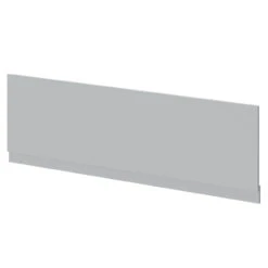 Matt Grey MDF 1700mm Front Bath Panel -Luxury Bath Shop oslo matt grey mdf 1700mm front bath panel right 67225.1675857111