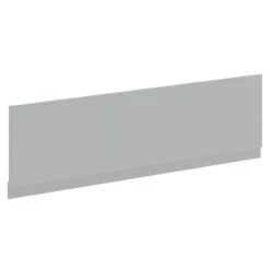 Matt Grey MDF 1800mm Front Bath Panel 8 Matt Grey MDF 1800mm Front Bath Panel -Luxury Bath Shop oslo matt grey mdf 1800mm front bath panel left 52317.1675857111