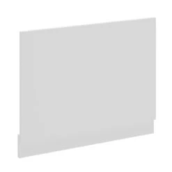 Matt White MDF 700mm End Bath Panel -Luxury Bath Shop oslo matt white mdf 700mm end bath panel left 90837.1675857113