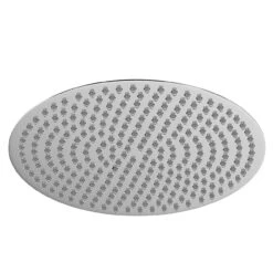 Polished Chrome 400mm Thin Round Fixed Shower Head