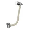 Polished Chrome Bath Mixer Filler And Waste Combination -Luxury Bath Shop polished chrome bath mixer filler and waste combination right 56216.1652444492