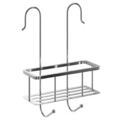 Polished Chrome Shower Bar Valve Hanging Shower Caddy -Luxury Bath Shop polished chrome shower bar valve hanging shower caddy left 38113.1652444499