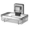 PushLoc Polished Chrome Wall Mounted Soap Basket -Luxury Bath Shop pushloc polished chrome wall mounted soap basket right 01134.1652444784
