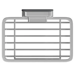 PushLoc Polished Chrome Wall Mounted Soap Basket -Luxury Bath Shop pushloc polished chrome wall mounted soap basket top 55258.1652444784